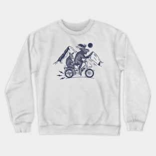 Moose mother Crewneck Sweatshirt